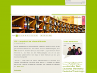 Screenshot des Blogs Weinkeller-Blog