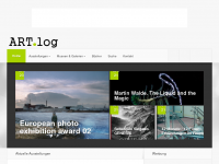 Screenshot des Blogs Artlog