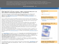 Screenshot des Blogs Suchmaschinenoptimierung Tipps Suchmaschinenoptimierung Tutorials SEO-News