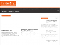 Screenshot des Blogs Inside@Graz