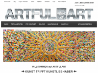 Screenshot des Blogs Projektionskunst