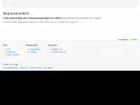 Screenshot des Blogs routenplanerrBLOG