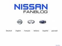 Screenshot des Blogs Nissanfanblog