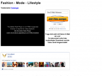 Screenshot des Blogs Fashion goes Germany