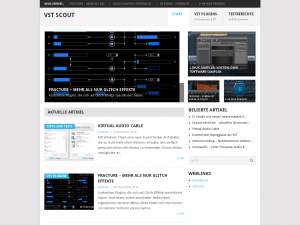 Screenshot des Blogs Selber Musik machen