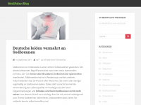 Screenshot des Blogs Medi Blog