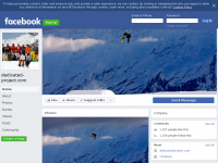 Screenshot des Blogs dedicated to snowboarding