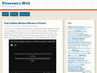 Screenshot des Blogs Twenemo´s Welt