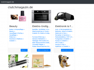 Screenshot des Blogs Clutchmagazin