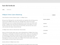 Screenshot des Blogs WoW Blog – Für die Horde