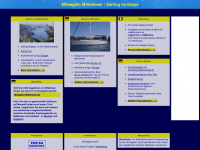 Screenshot des Blogs Mitsegeln im Mittelmeer