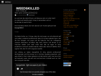 Screenshot des Blogs WEEDSKILLED.de