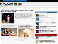 Screenshot des Blogs magazin-news.de