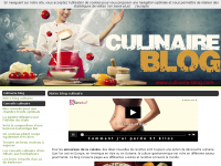 Screenshot des Blogs Culinaria Blog