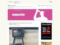 Screenshot des Blogs Quergefönt