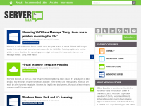 Screenshot des Blogs Server Talk