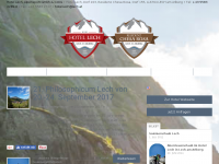 Screenshot des Blogs Hotel Lech Blog