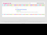 Screenshot des Blogs Bloggwurst