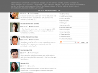 Screenshot des Blogs Maishion