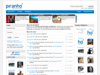 Screenshot des Blogs Cyberspaces