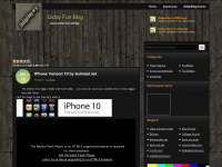 Screenshot des Blogs Giddy Fun Blog