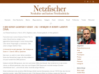 Screenshot des Blogs Netzfischer