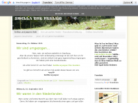 Screenshot des Blogs Smilla the Heeler