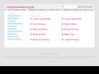 Screenshot des Blogs Lustige Bierwerbung