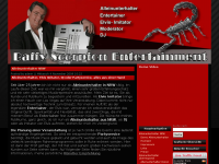 Screenshot des Blogs Alleinunterhalter NRW