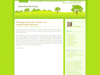 Screenshot des Blogs xsweetmaryx ‘S kanalsanierungs bacheloararbeits blog