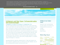 Screenshot des Blogs Kerngesund – wissen wie es geht