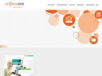 Screenshot des Blogs praxisweb.de – Der Spezialist für Praxismarketing