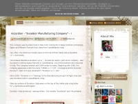 Screenshot des Blogs ANI.PAS ACCORDION BLOG