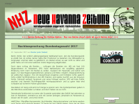 Screenshot des Blogs Neue Havanna Zeitung