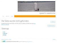 Screenshot des Blogs 8bft.de – windsurfing and kiteboarding