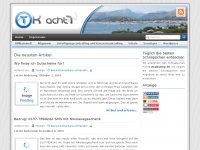 Screenshot des Blogs tk87.de – Alles was wir in der Schule lernen (sollten)