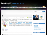 Screenshot des Blogs Zorro!blog