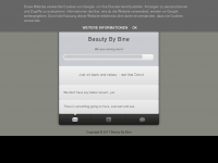Screenshot des Blogs Beauty by Bine