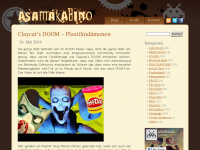 Screenshot des Blogs ASAMAKABINO