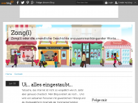 Screenshot des Blogs Zong(i)