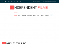 Screenshot des Blogs independentfilme.com