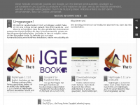 Screenshot des Blogs Humanoids BeLog