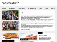 Screenshot des Blogs Sunblogger
