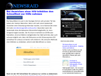 Screenshot des Blogs Newsraid