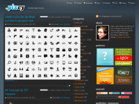 Screenshot des Blogs Pixey – für digitale Kunst
