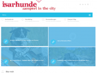 Screenshot des Blogs Isarhunde – Zamperl in the City
