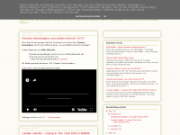 Screenshot des Blogs Musik Blogger
