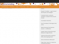Screenshot des Blogs ScareWare!
