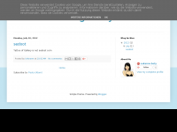 Screenshot des Blogs Perfect Art of Tattoo Gallery