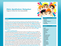 Screenshot des Blogs Mein Apotheken Ratgeber